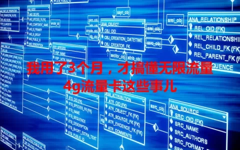 我用了3个月，才搞懂无限流量4g流量卡这些事儿