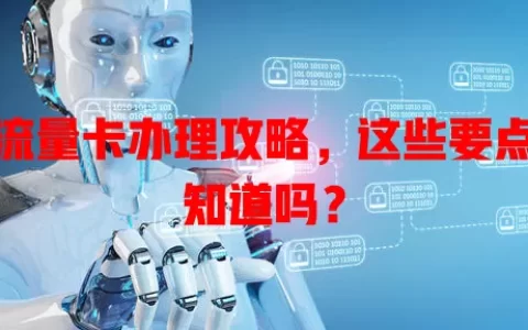 纯流量卡办理攻略，这些要点你知道吗？