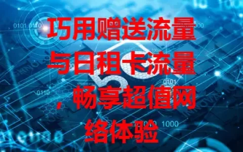巧用赠送流量与日租卡流量，畅享超值网络体验