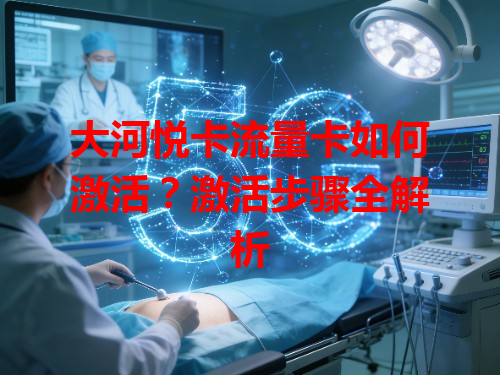 大河悦卡流量卡如何激活？激活步骤全解析