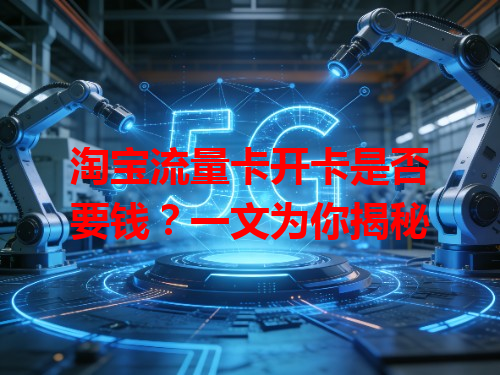 淘宝流量卡开卡是否要钱？一文为你揭秘