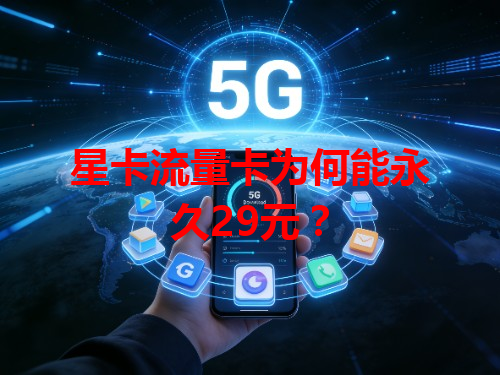 星卡流量卡为何能永久29元？
