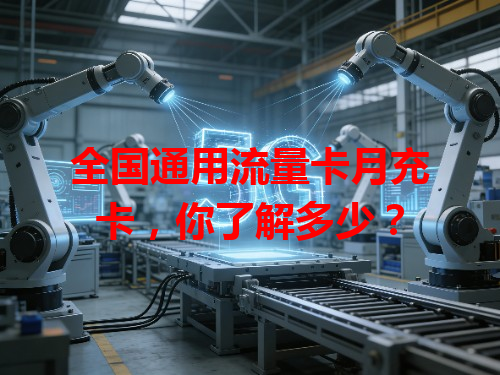 全国通用流量卡月充卡，你了解多少？