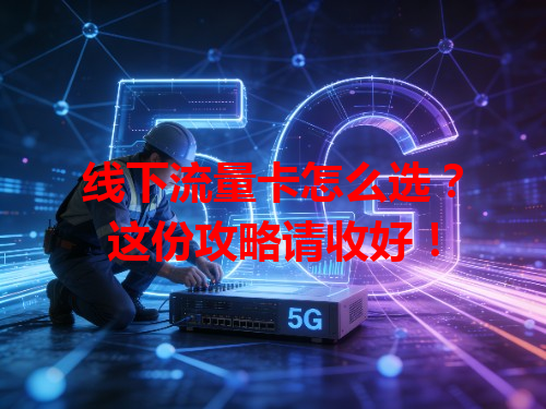 线下流量卡怎么选？这份攻略请收好！