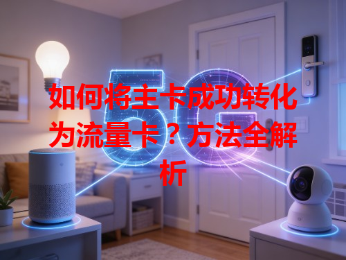 如何将主卡成功转化为流量卡？方法全解析