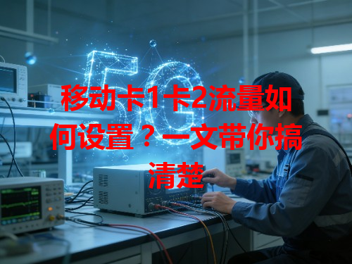 移动卡1卡2流量如何设置？一文带你搞清楚