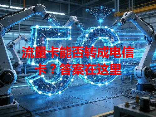 流量卡能否转成电信卡？答案在这里