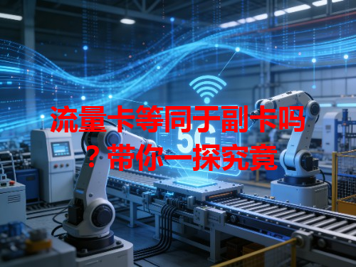 流量卡等同于副卡吗？带你一探究竟