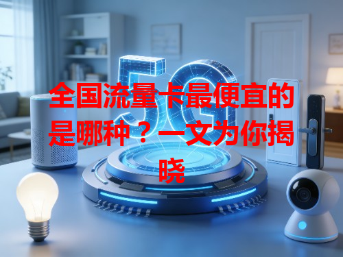 全国流量卡最便宜的是哪种？一文为你揭晓