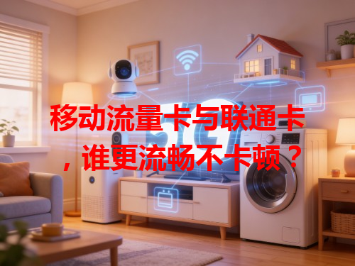 移动流量卡与联通卡，谁更流畅不卡顿？