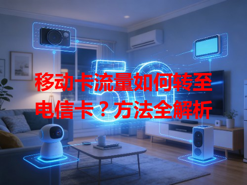 移动卡流量如何转至电信卡？方法全解析