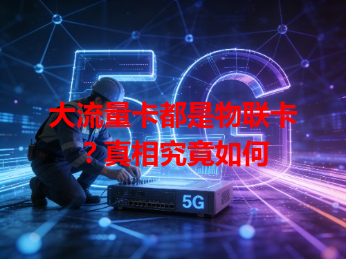 大流量卡都是物联卡？真相究竟如何