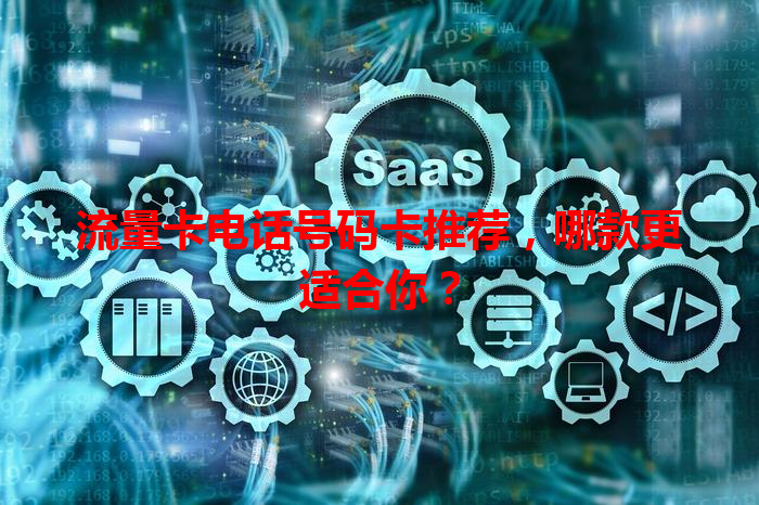 流量卡电话号码卡推荐，哪款更适合你？