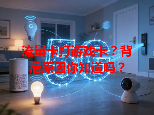 流量卡打游戏卡？背后原因你知道吗？