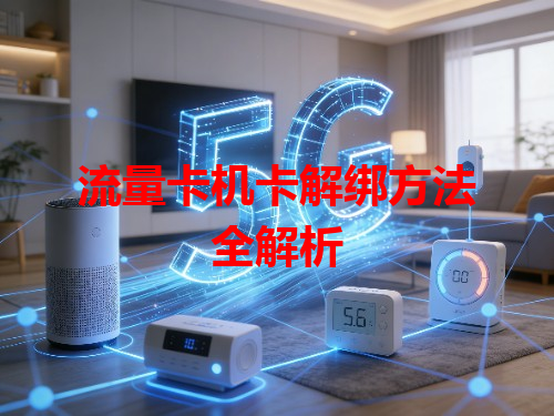 流量卡机卡解绑方法全解析