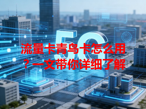 流量卡青鸟卡怎么用？一文带你详细了解