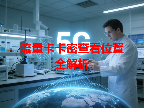 流量卡卡密查看位置全解析