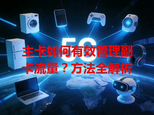 主卡如何有效管理副卡流量？方法全解析