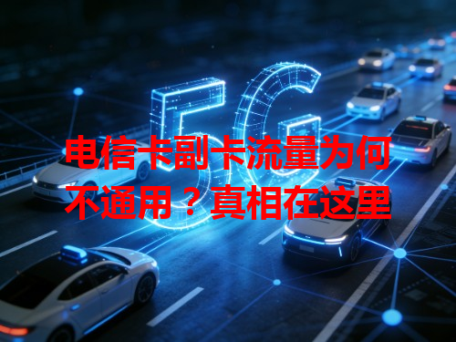 电信卡副卡流量为何不通用？真相在这里