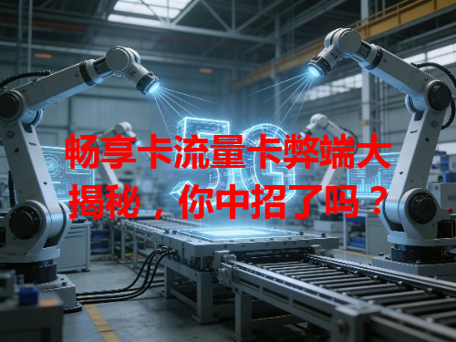 畅享卡流量卡弊端大揭秘，你中招了吗？