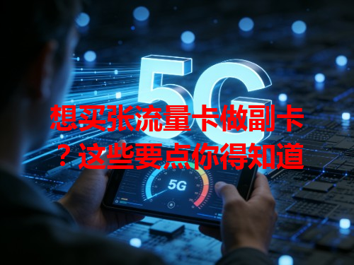 想买张流量卡做副卡？这些要点你得知道