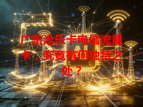 广东沧乐卡电信流量卡，究竟有何独特之处？