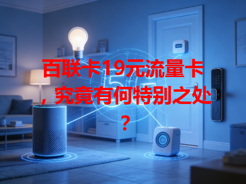 百联卡19元流量卡，究竟有何特别之处？