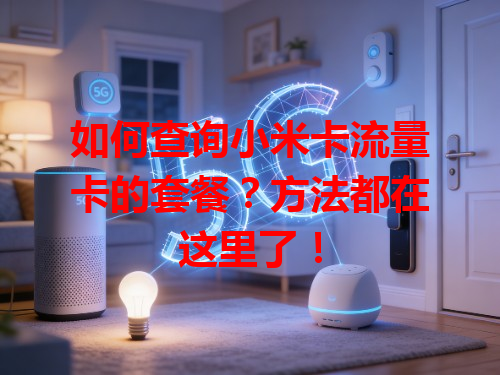 如何查询小米卡流量卡的套餐？方法都在这里了！