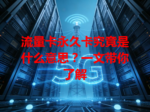 流量卡永久卡究竟是什么意思？一文带你了解