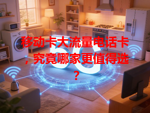 移动卡大流量电话卡，究竟哪家更值得选？