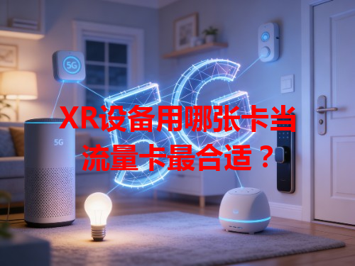 XR设备用哪张卡当流量卡最合适？