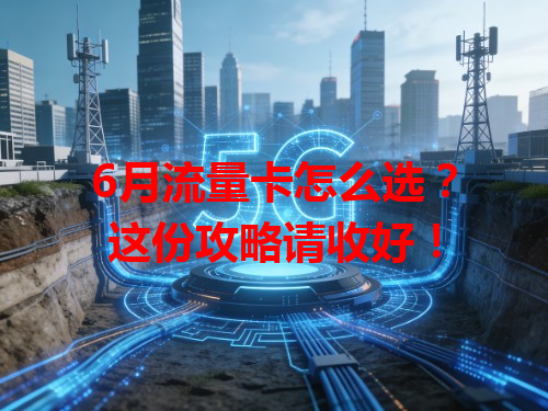 6月流量卡怎么选？这份攻略请收好！