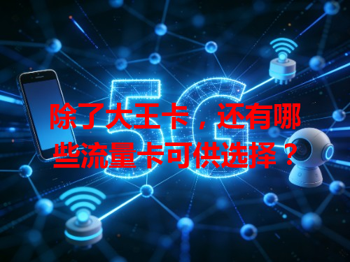 除了大王卡，还有哪些流量卡可供选择？