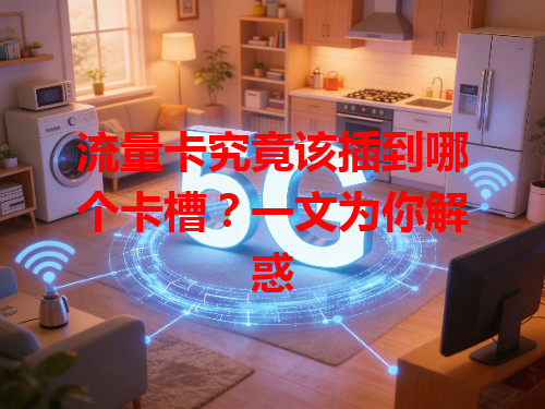 流量卡究竟该插到哪个卡槽？一文为你解惑