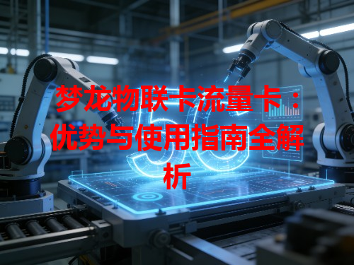 梦龙物联卡流量卡：优势与使用指南全解析