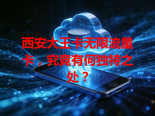 西安大王卡无限流量卡，究竟有何独特之处？