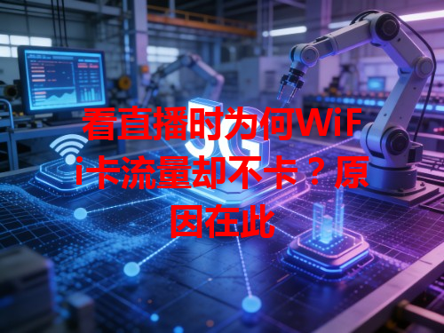 看直播时为何WiFi卡流量却不卡？原因在此