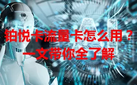 铂悦卡流量卡怎么用？一文带你全了解