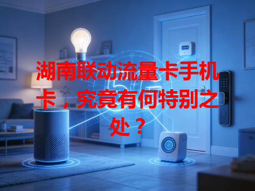 湖南联动流量卡手机卡，究竟有何特别之处？