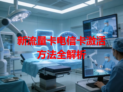 新流量卡电信卡激活方法全解析