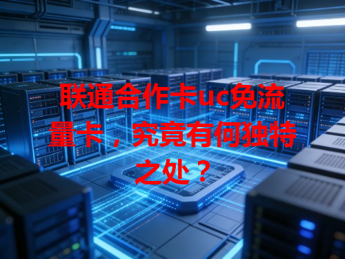 联通合作卡uc免流量卡，究竟有何独特之处？
