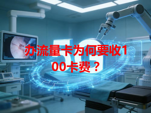 办流量卡为何要收100卡费？