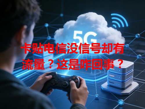 卡贴电信没信号却有流量？这是咋回事？