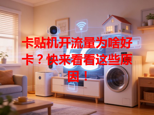 卡贴机开流量为啥好卡？快来看看这些原因！