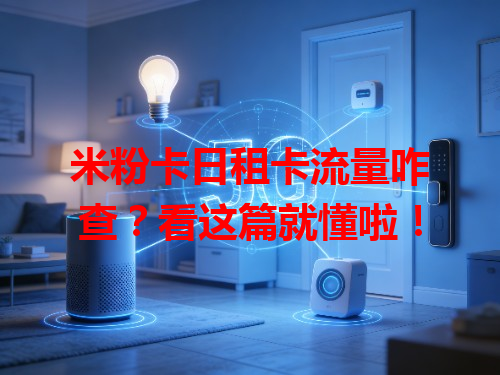 米粉卡日租卡流量咋查？看这篇就懂啦！