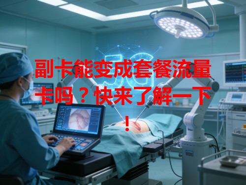 副卡能变成套餐流量卡吗？快来了解一下！