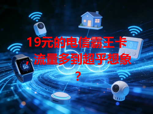 19元的电信霸王卡，流量多到超乎想象？