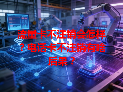 流量卡不注销会怎样？电话卡不注销有啥后果？