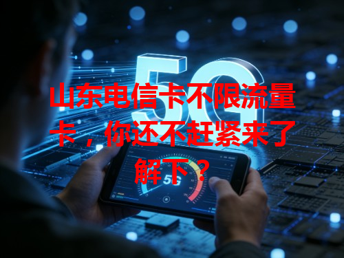 山东电信卡不限流量卡，你还不赶紧来了解下？