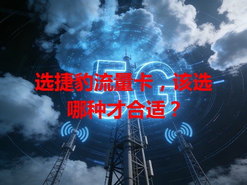 选捷豹流量卡，该选哪种才合适？